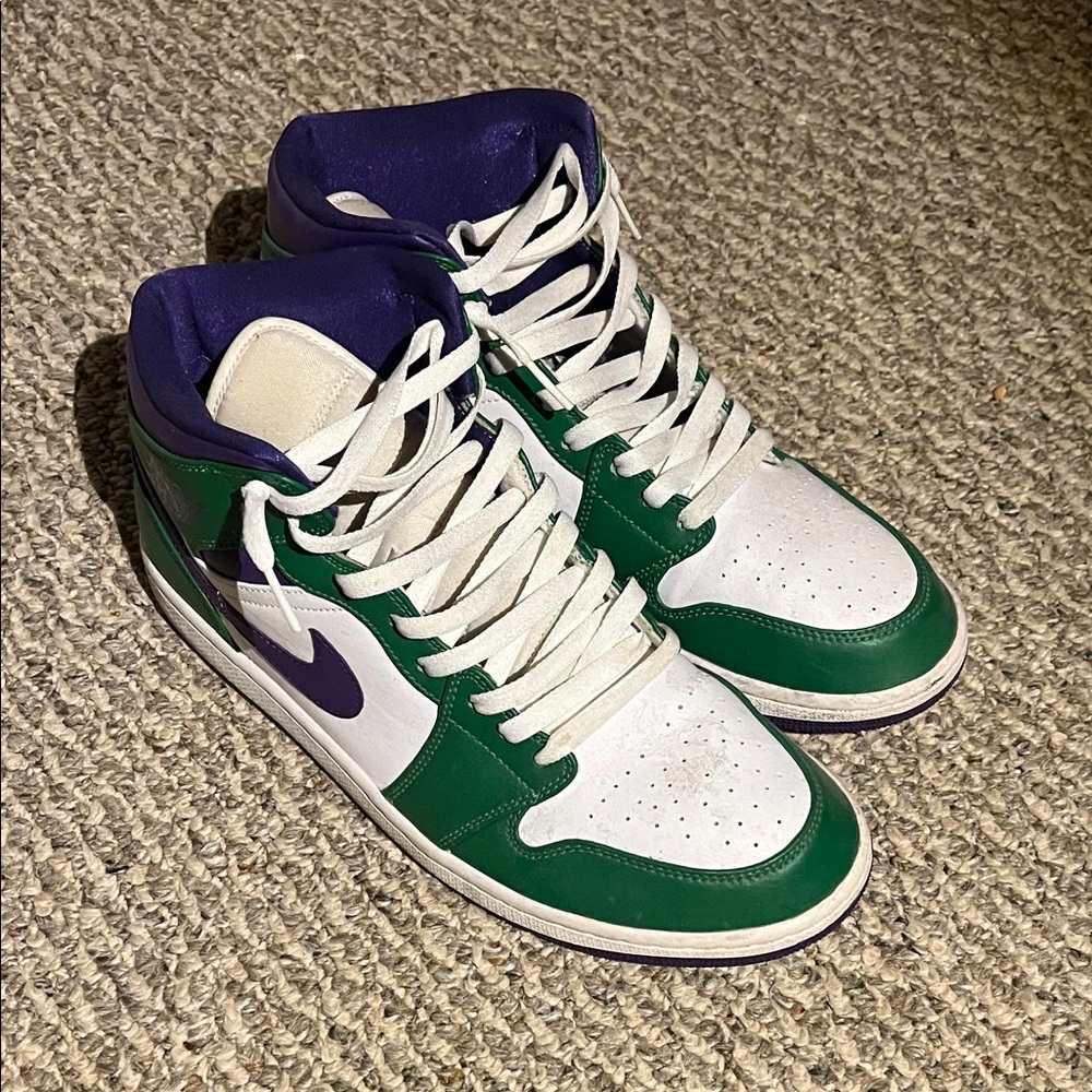 Green and Purple Jordan 1